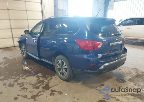 2017 Nissan Pathfinder S из США, поврежденный, VIN 5N1DR2MMXHC635023